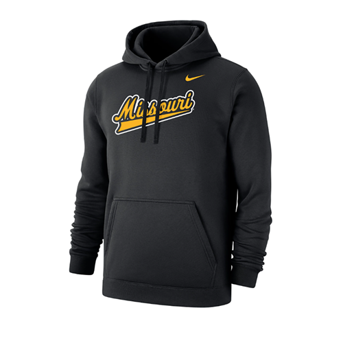 The Mizzou Store - Black Nike® Hooded Sweatshirt Missouri Tailsweep ...